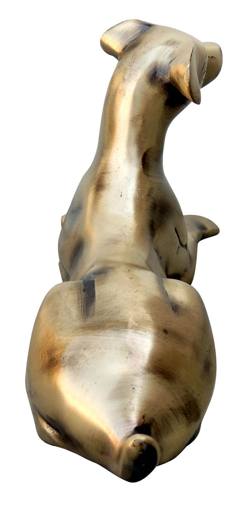 Brass Dog Statue 1.045kg